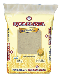 Pan Rallado Rosa Blanca Ricotona 5 kilos